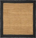  Områdetepper Mørkegrå 300 x 300 cm Jute