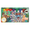 Dino World Crayons With Dino-Topper  0412177 