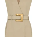 Balmain, Dame, Kjoler, Beige, M,