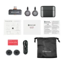 Hollyland LARK M2S Duo Trådløs Lavaliermikrofon med USB-C - Space Grey