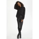 Karen By Simonsen Memekb Leather Pants - Black - 34