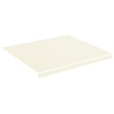 vidaXL Erstatningsduk for markise kremhvit 4x3,5 m