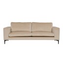 Bolero sofa 3 seter velour beige.