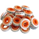 3M Opmærkningstape Mærket:4 Hvid Tape Med Sort Tekst  Rulle Med 2,44M Til Dispenser