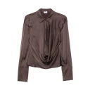 Andamane Dame Bluser & Skjorter Brun M,