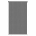 vidaXL Utendørs Rullegardin 90% UV-blokk Lysegrå 80 x 140 cm HDPE