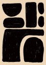 Bold Abstract Shapes plakat Plakat / 100x150cm