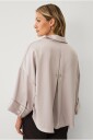 Ellos Collection   Bluse i sateng   Beige