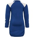 Hummel Body L/æ hmlDevon Navy Peony 2 år 92 Langermet Body Blå Hvit