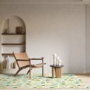 Wilton teppe   Fleur gul/grønn/multi Størrelse: 160 x 230 cm