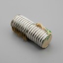Selvklebende magnet Ø 15 mm – ultratynn neodym med 820 g kraft
