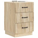  Nattbordskap Sonoma eik 43 x 41 x 63,5 cm Konstruert tre