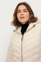 Zizzi   Jakke caSally L/S Jacket   Beige