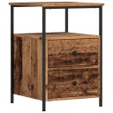  Nattbord gammelt tre 34x35,5x50 cm konstruert tre 8721158444998