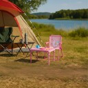 Sammenleggbar campingstol for barn – dyremotiv, lett