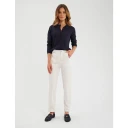 Ines de la Fressange Paris Dame Jeans Hvit W30,