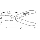 Ks Tools 1151093 Drivstoffledning Opplåsingsverktøy 120 mm Rød