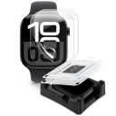 Tech-Protect Supreme Hydrogel Skjermbeskytter 2-pakke for Apple Watch 10 (42 mm) - Gjennomsiktig