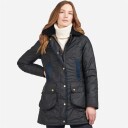 Barbour Bower Wax Navy/classic UK 16
