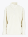 Twentyfour Mode Pile Half Zip Hvit 50