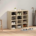  Sko Skap med hylle Sonoma eik 77.5 x 30 x 67 cm Konstruert tre