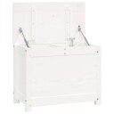 Putekasse hvit 60x32x45,5 cm heltre furu