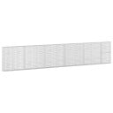 vidaXL Gabion med 3,5 mm Tråd og 5x5 cm Nett 550x20x100 cm