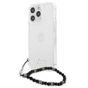 Guess iPhone 13 Pro Max Mobildeksel Gjennomsiktig Hardt Deksel Black Pearl