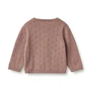 Wheat Knit Cardigan Maia Lavender Rose Baby (68 / 6 mnd)