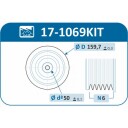 Remskivesett veivaksel IJS GROUP 17 1069KIT