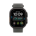 Apple Watch Ultra 4 49mm Smartklokke med svart titan og Ocean Band
