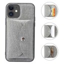 Vili T iPhone 12/12 Pro Deksel med Magnetic Lommebok Grå