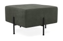 Menard Compact Sittpuff 60 cm Kvadratisk Scandi Days Fjord 79 Dark green Manchester  