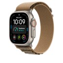 Apple 49mm Desert Alpine Loop - Medium - Natural Titanium Finish
