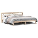  Sengeramme med hodegavl 180x200 cm heltre furu 3306794