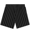 FILA Lubaco Regular Pinstriped Sweat Shorts Black 86 92