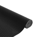  Teppe rektangulært svart 80x400 cm bambus 8721012368057