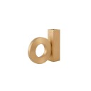 OYOY Living Design - Baari Solid Brushed Brass Candleholder