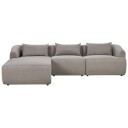 3 seters sofa Svansele   Taupe/Høyrevendt