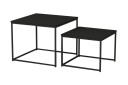 Duett sidebord sett 55x55 251704