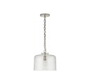 Katie Dome Pendant Polished Nickel