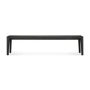 Ethnicraft Bok Benk 35x186 cm Svartlakkert eik