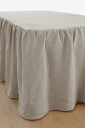 Ellos Home   Sengekappe Candice i vasket lin 60 cm   Natur