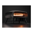 Witt Etna Rotante Gass Pizzaovn med Roterende Pizzastein Svart 50 cm