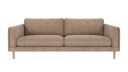 Rowico Home Braden 3 seters sofa Greige Robin 109 Hvitpigmentert eikben