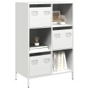  Highboard hvit 68x39x103,5 cm stål 8721102931680
