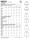 McCall's 8221 - Shorts ZZ (L-XL-XXL)