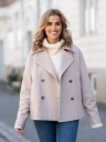 Selected Femme Alma Short Wool Jacket Beige 44