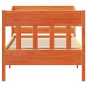  Sengeramme uten madrass voksbrun 75x190 cm heltre furu 3307031