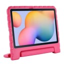 Samsung Galaxy Tab S6 Lite 2020/2022/2024 Støtsikkert Bæreveske til Barn Varm Rosa